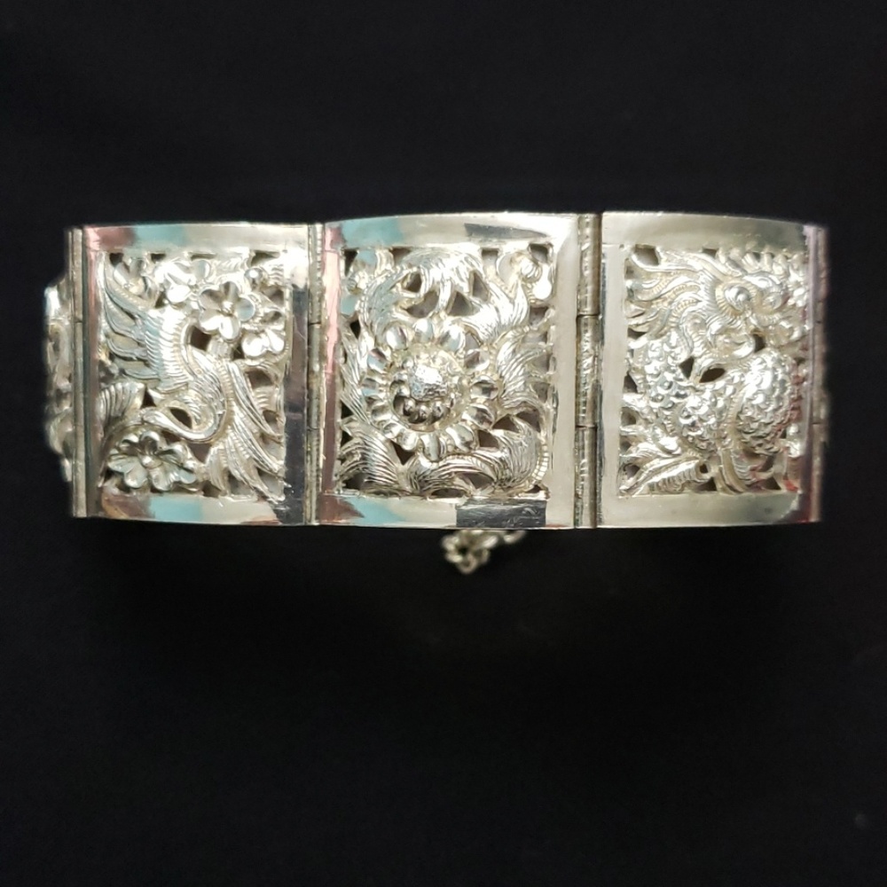 Sterling Silver Cuff VINTAGE  PRE-OWNED